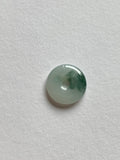 Floating Green Translucent Jadeite Ring Pendant