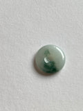 Floating Green Translucent Jadeite Ring Pendant