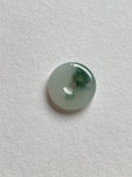 Floating Green Translucent Jadeite Ring Pendant