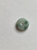 Floating Green Translucent Jadeite Ring Pendant