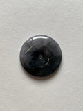 Black Lavender Translucent Jadeite Ring Pendant