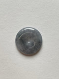 Black Lavender Translucent Jadeite Ring Pendant