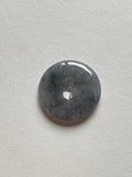 Black Lavender Translucent Jadeite Ring Pendant
