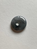Black Translucent Jadeite Ring Pendant
