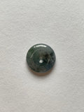 Black Translucent Jadeite Ring Pendant