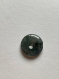 Black Translucent Jadeite Ring Pendant