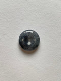 Black Translucent Jadeite Ring Pendant