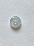 Icy White Highly Translucent Jadeite Ring Pendant
