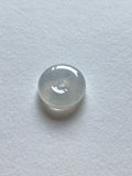 Icy White Highly Translucent Jadeite Ring Pendant
