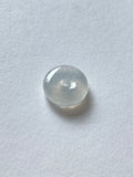 Icy White Highly Translucent Jadeite Ring Pendant