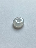 Icy White Highly Translucent Jadeite Ring Pendant