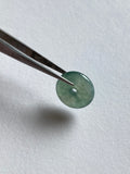 Floating Green Translucent Jadeite Ring Pendant