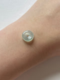 Icy Light Green Translucent Jadeite Ring Pendant
