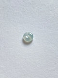 Icy White Highly Translucent Jadeite Ring Pendant