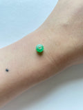 Green Translucent Jadeite Ring Pendant