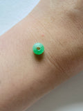 Green Translucent Jadeite Ring Pendant