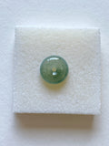 Icy Bluish Green Translucent Jadeite Ring Pendant