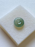 Icy Bluish Green Translucent Jadeite Ring Pendant