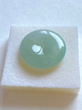 Icy Light Green Translucent Jadeite Ring Pendant
